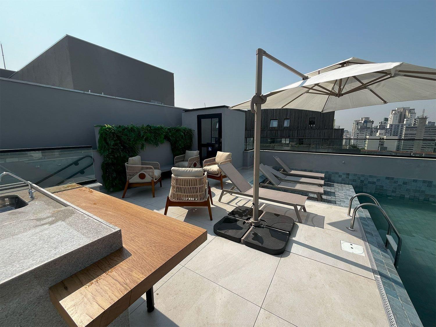 Apartamento Madalena - Rooftop C Piscina E Ar Condicionado *