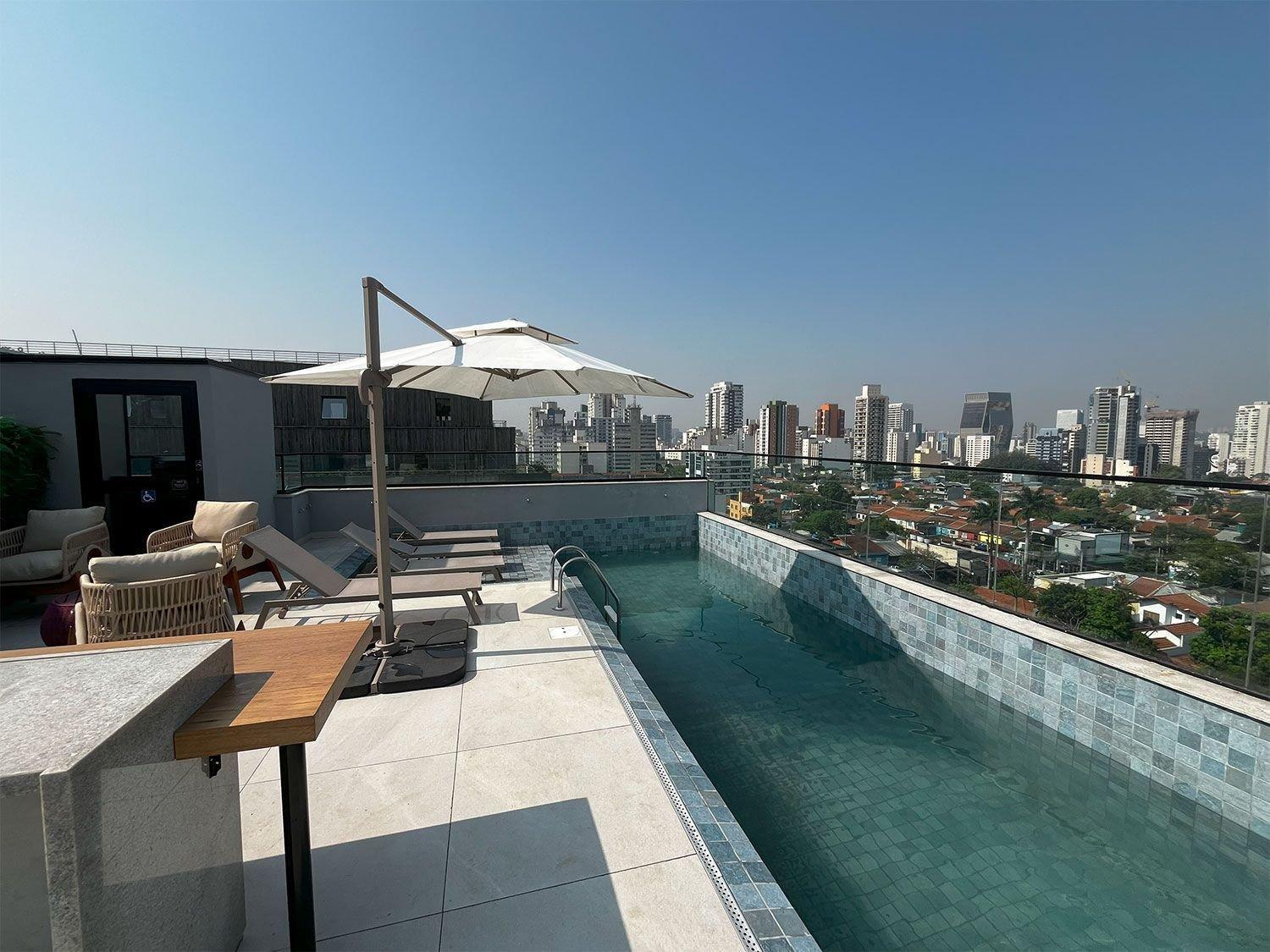 Apartamento Madalena - Rooftop C Piscina E Ar Condicionado São Paulo